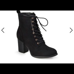 Chunky Lace Up Suede Boots- EXCELLENT CONDITION